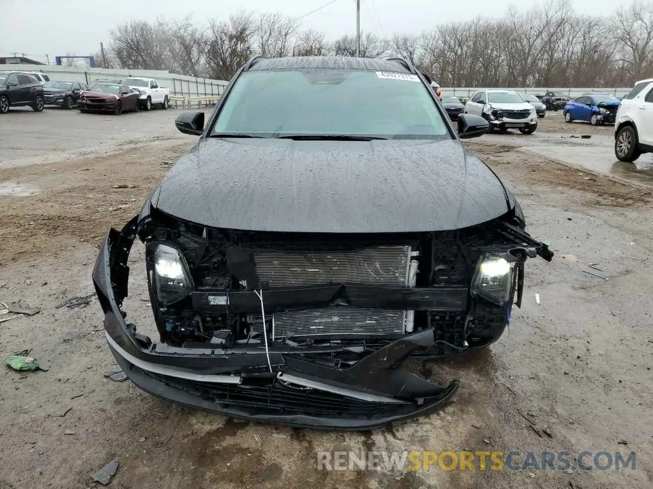 5 fotografías del automóvil dañado 5NMJB3AE2NH084341 HYUNDAI TUCSON 2022