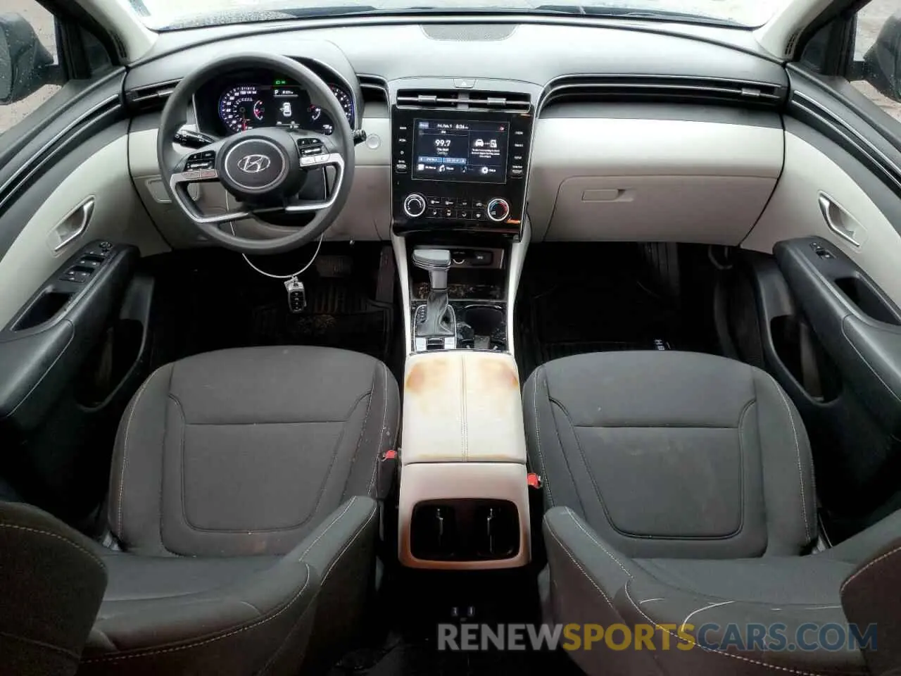 8 fotografías del automóvil dañado 5NMJB3AE2NH084341 HYUNDAI TUCSON 2022