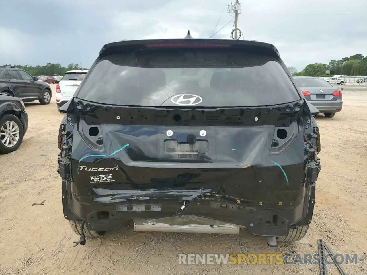 6 fotografías del automóvil dañado 5NMJB3AE2NH141069 HYUNDAI TUCSON 2022