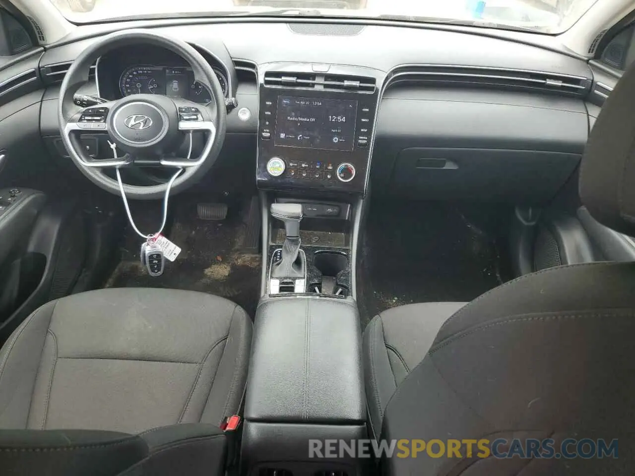 8 fotografías del automóvil dañado 5NMJB3AE2NH141069 HYUNDAI TUCSON 2022