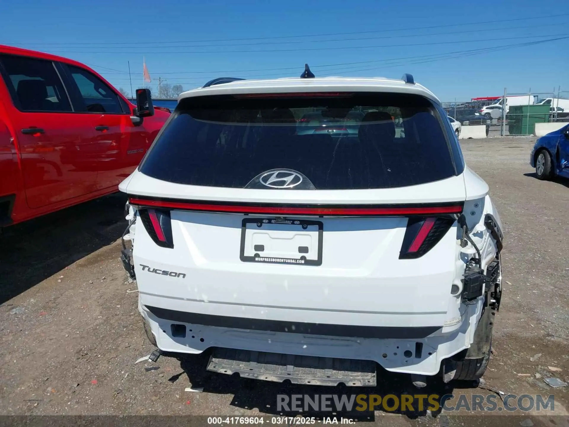 17 fotografías del automóvil dañado 5NMJB3AE3NH070982 HYUNDAI TUCSON 2022