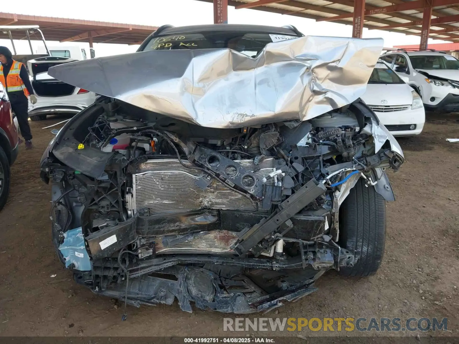 13 fotografías del automóvil dañado 5NMJB3AE4NH154440 HYUNDAI TUCSON 2022