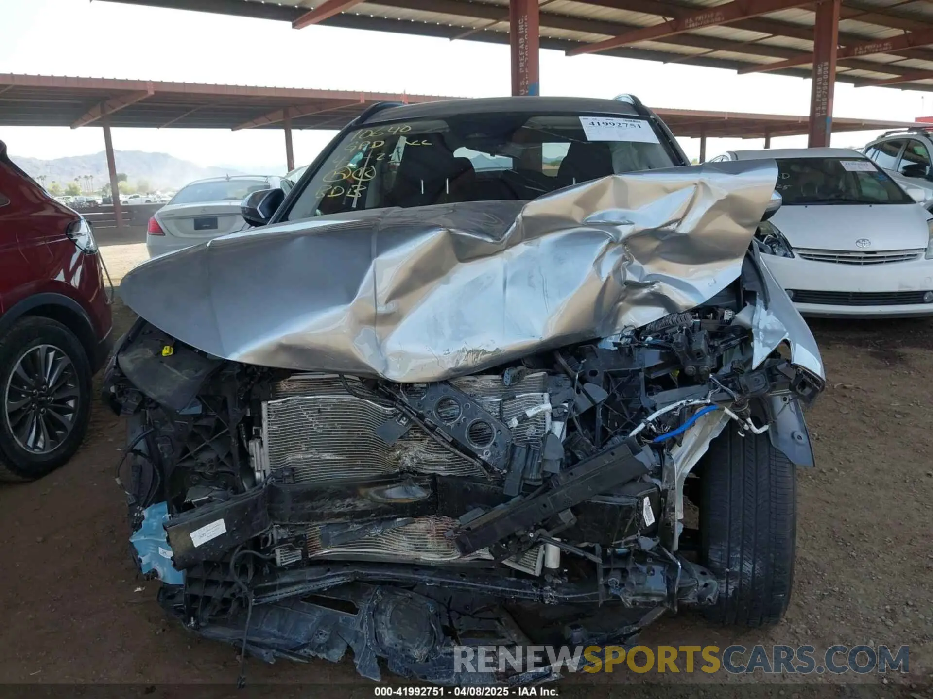 6 fotografías del automóvil dañado 5NMJB3AE4NH154440 HYUNDAI TUCSON 2022