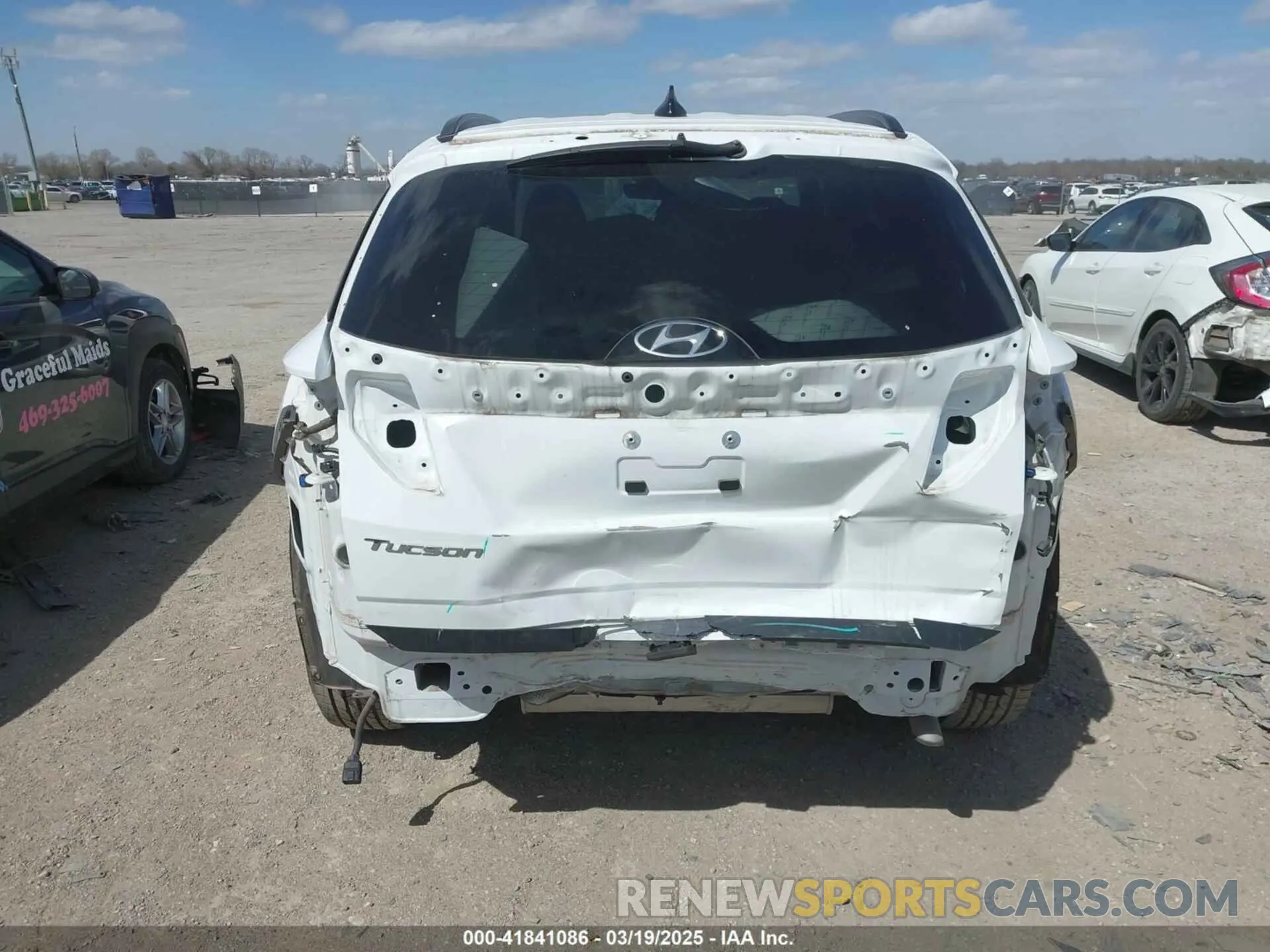 16 fotografías del automóvil dañado 5NMJB3AE5NH003705 HYUNDAI TUCSON 2022