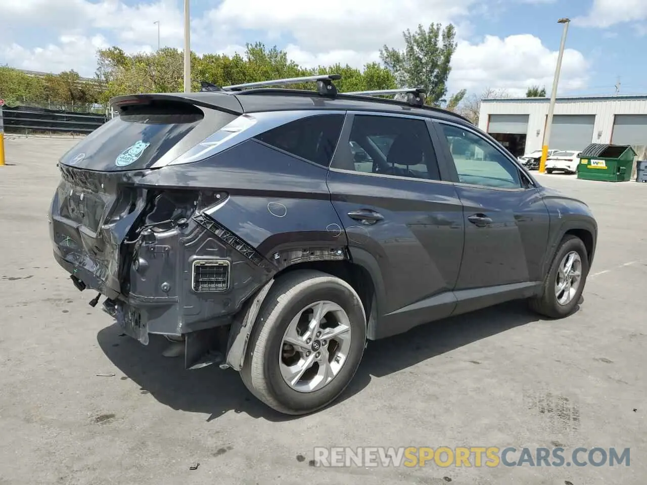3 fotografías del automóvil dañado 5NMJB3AE6NH038107 HYUNDAI TUCSON 2022