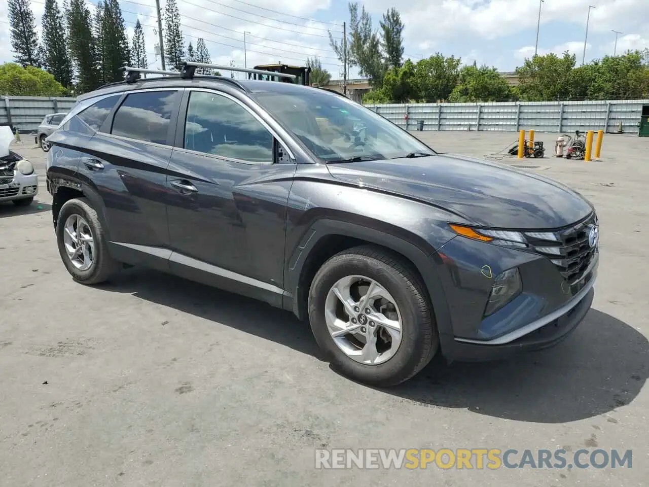4 fotografías del automóvil dañado 5NMJB3AE6NH038107 HYUNDAI TUCSON 2022
