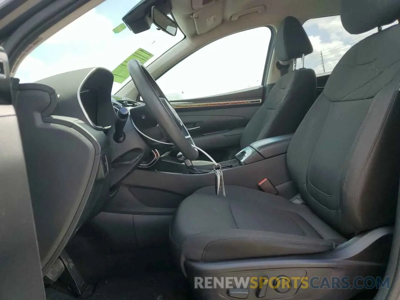 7 fotografías del automóvil dañado 5NMJB3AE6NH038107 HYUNDAI TUCSON 2022
