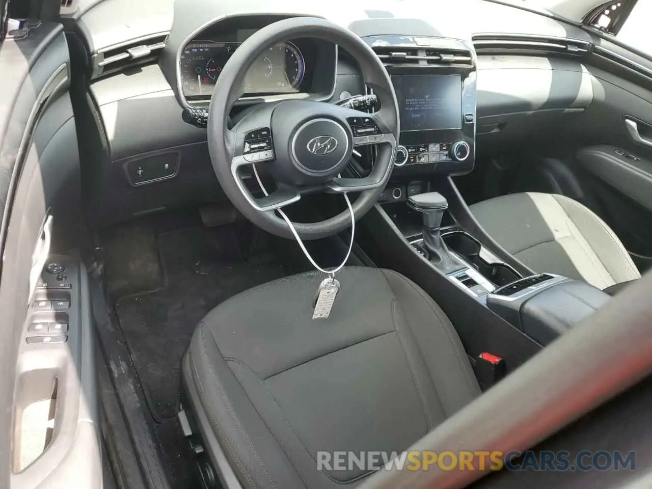 8 fotografías del automóvil dañado 5NMJB3AE6NH038107 HYUNDAI TUCSON 2022