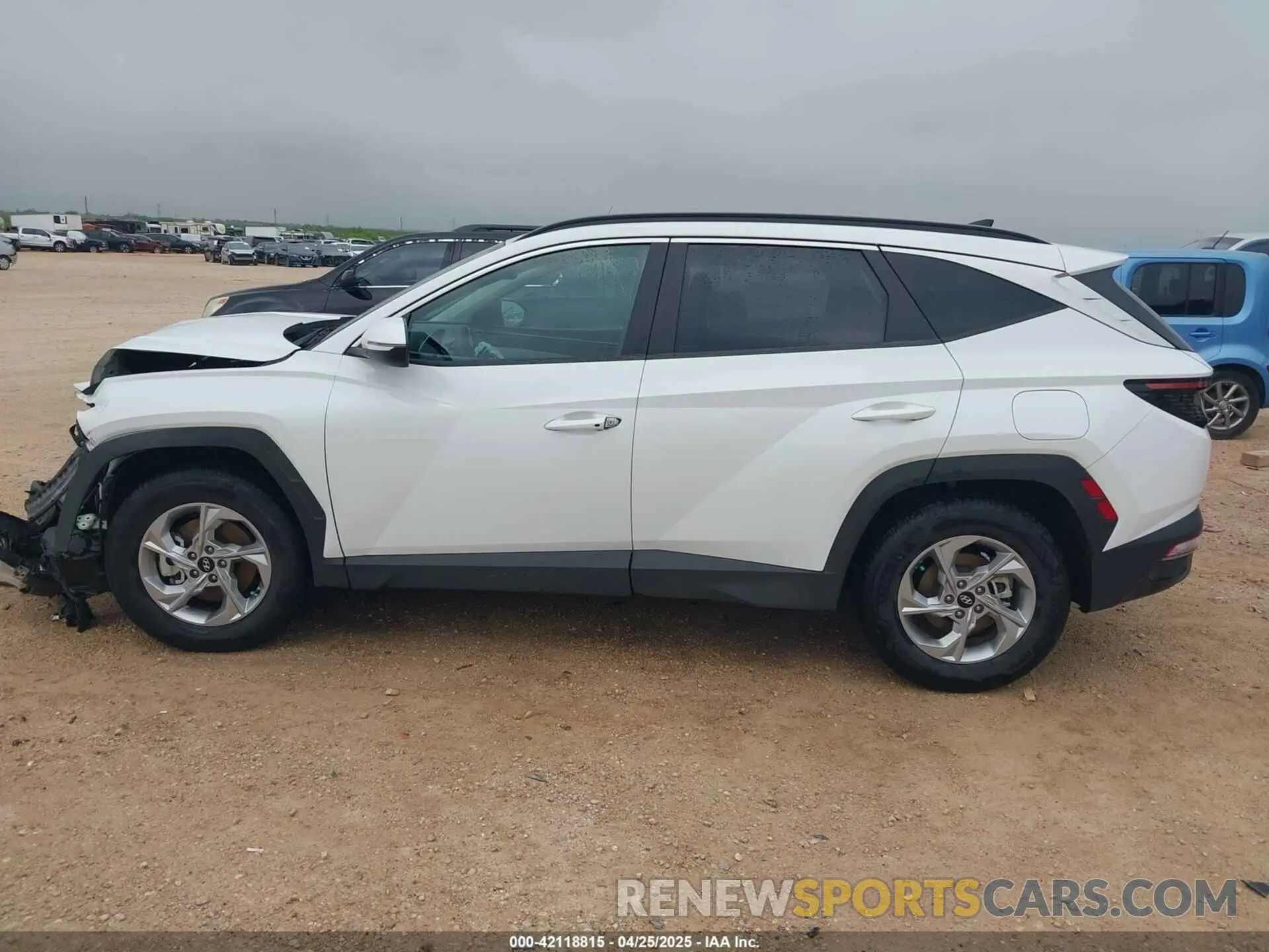 14 fotografías del automóvil dañado 5NMJB3AE7NH082889 HYUNDAI TUCSON 2022