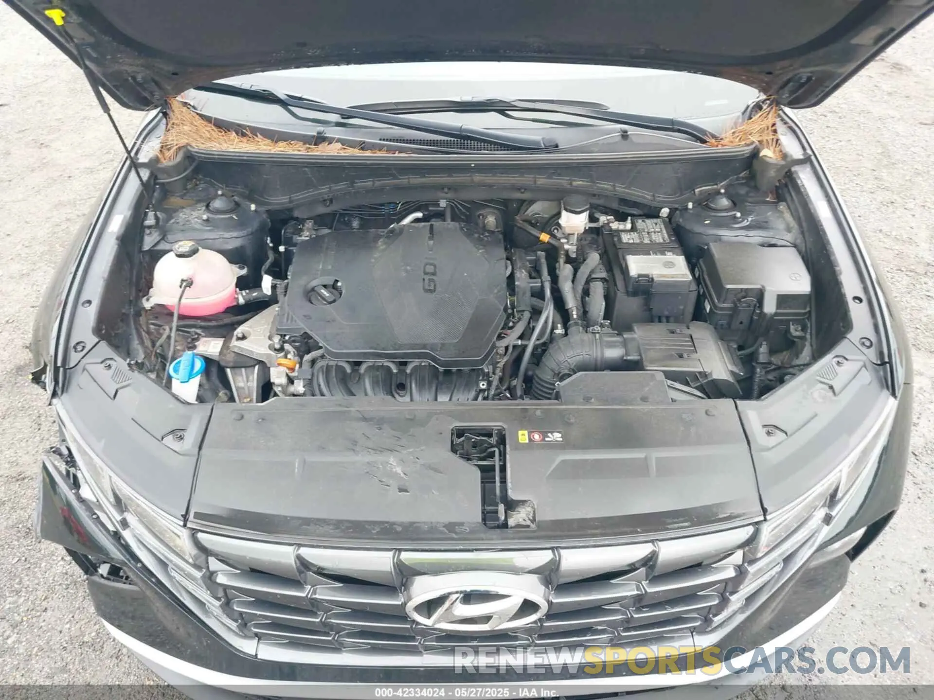 10 fotografías del automóvil dañado 5NMJB3AE8NH028159 HYUNDAI TUCSON 2022