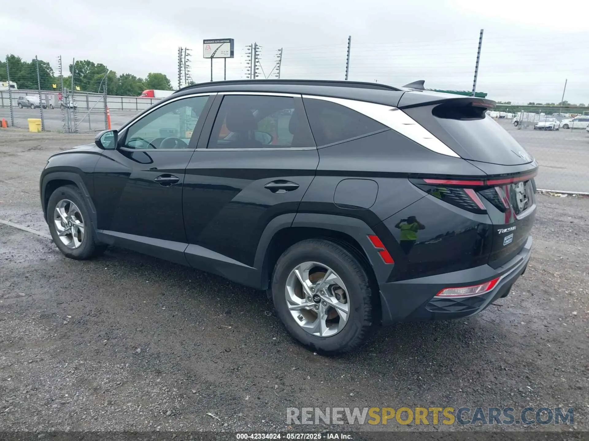 3 fotografías del automóvil dañado 5NMJB3AE8NH028159 HYUNDAI TUCSON 2022