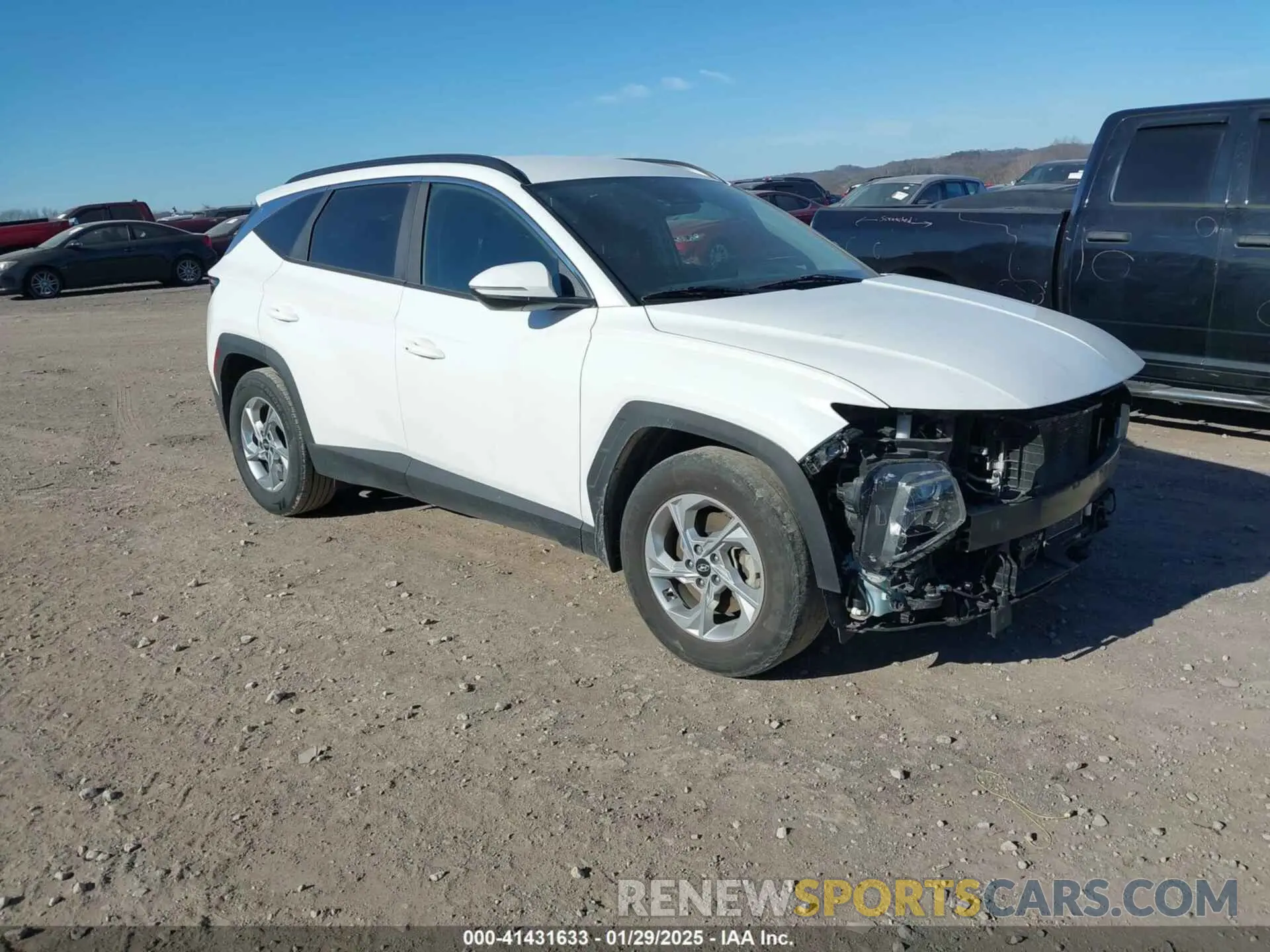 1 fotografías del automóvil dañado 5NMJB3AE8NH115592 HYUNDAI TUCSON 2022