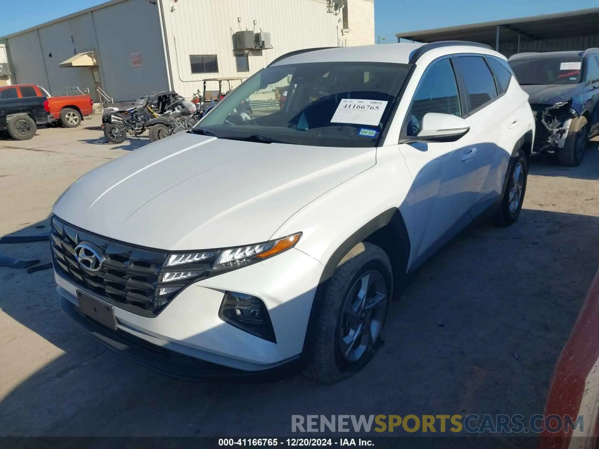 2 fotografías del automóvil dañado 5NMJB3AEXNH049403 HYUNDAI TUCSON 2022