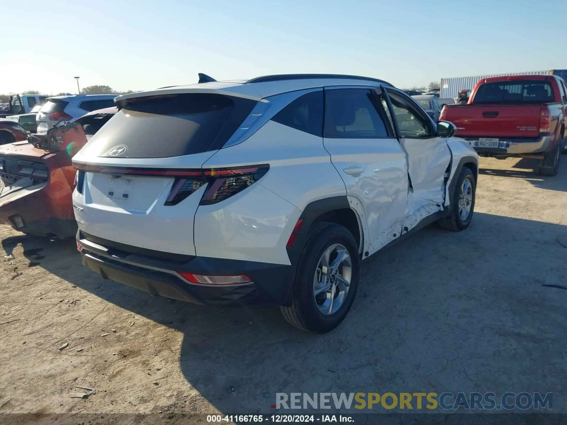 4 fotografías del automóvil dañado 5NMJB3AEXNH049403 HYUNDAI TUCSON 2022