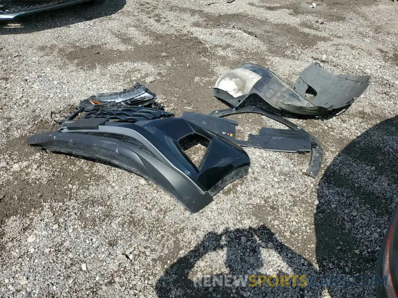 12 fotografías del automóvil dañado 5NMJBCAE0NH140468 HYUNDAI TUCSON 2022