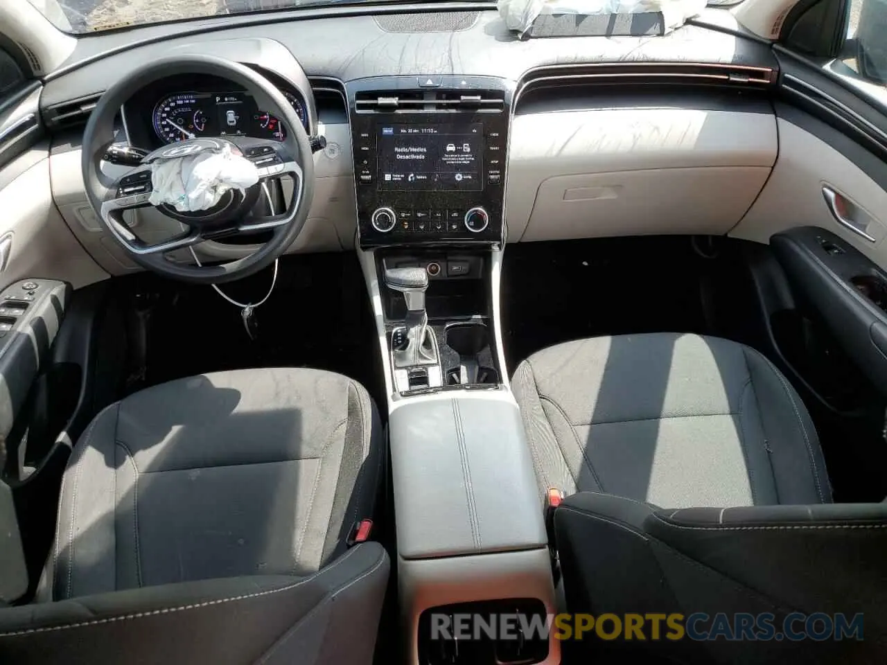 8 fotografías del automóvil dañado 5NMJBCAE0NH140468 HYUNDAI TUCSON 2022