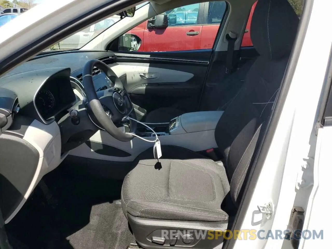7 fotografías del automóvil dañado 5NMJBCAE1NH121458 HYUNDAI TUCSON 2022