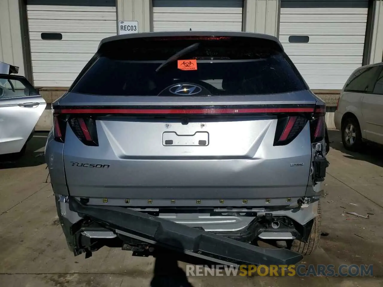 6 fotografías del automóvil dañado 5NMJBCAE1NH159272 HYUNDAI TUCSON 2022