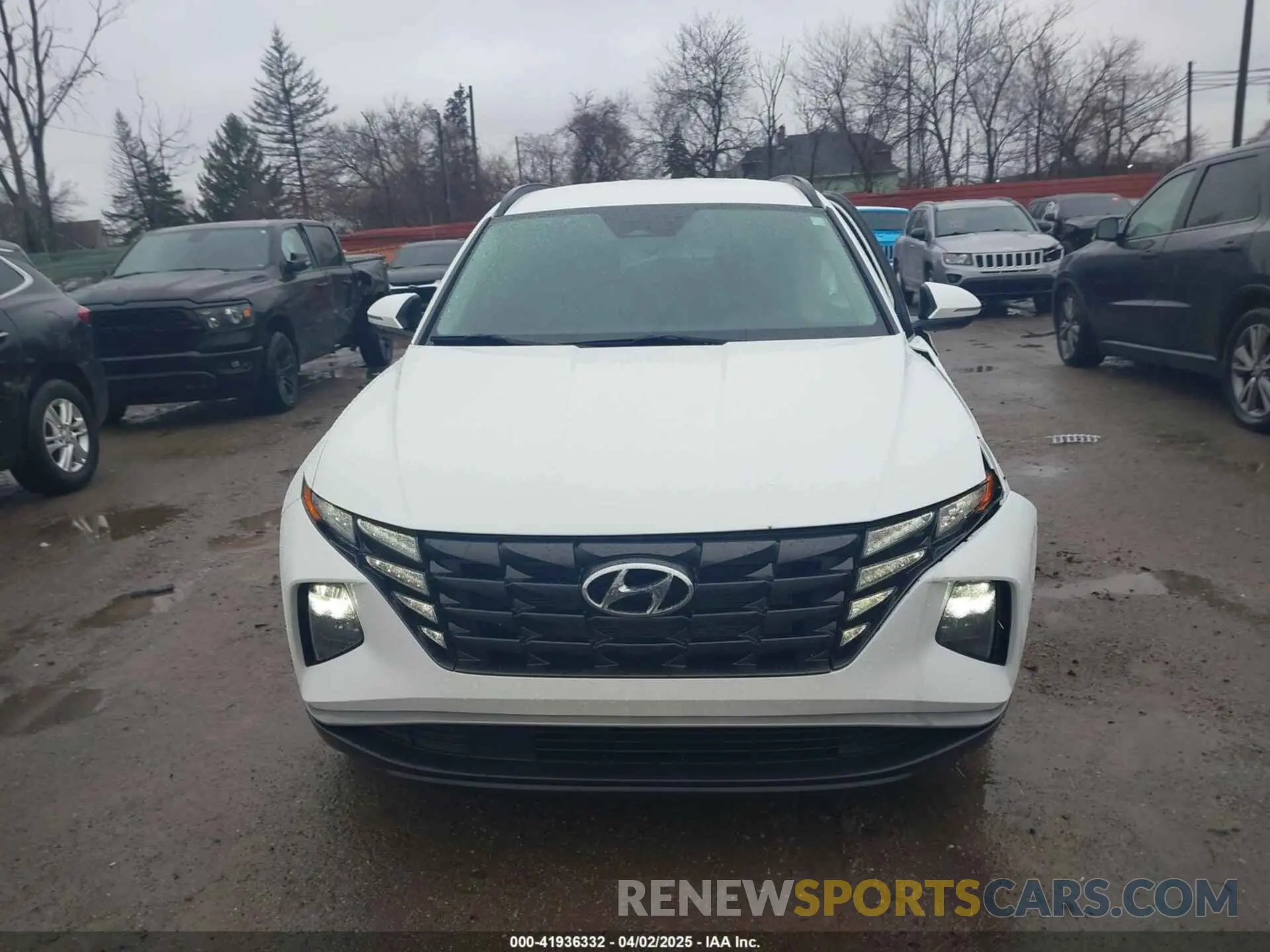 12 fotografías del automóvil dañado 5NMJBCAE2NH022938 HYUNDAI TUCSON 2022