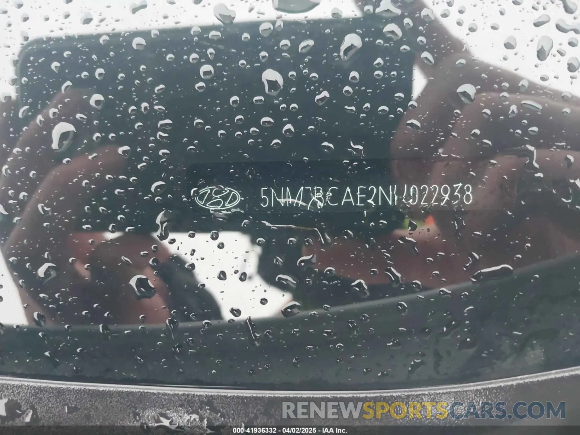 9 fotografías del automóvil dañado 5NMJBCAE2NH022938 HYUNDAI TUCSON 2022