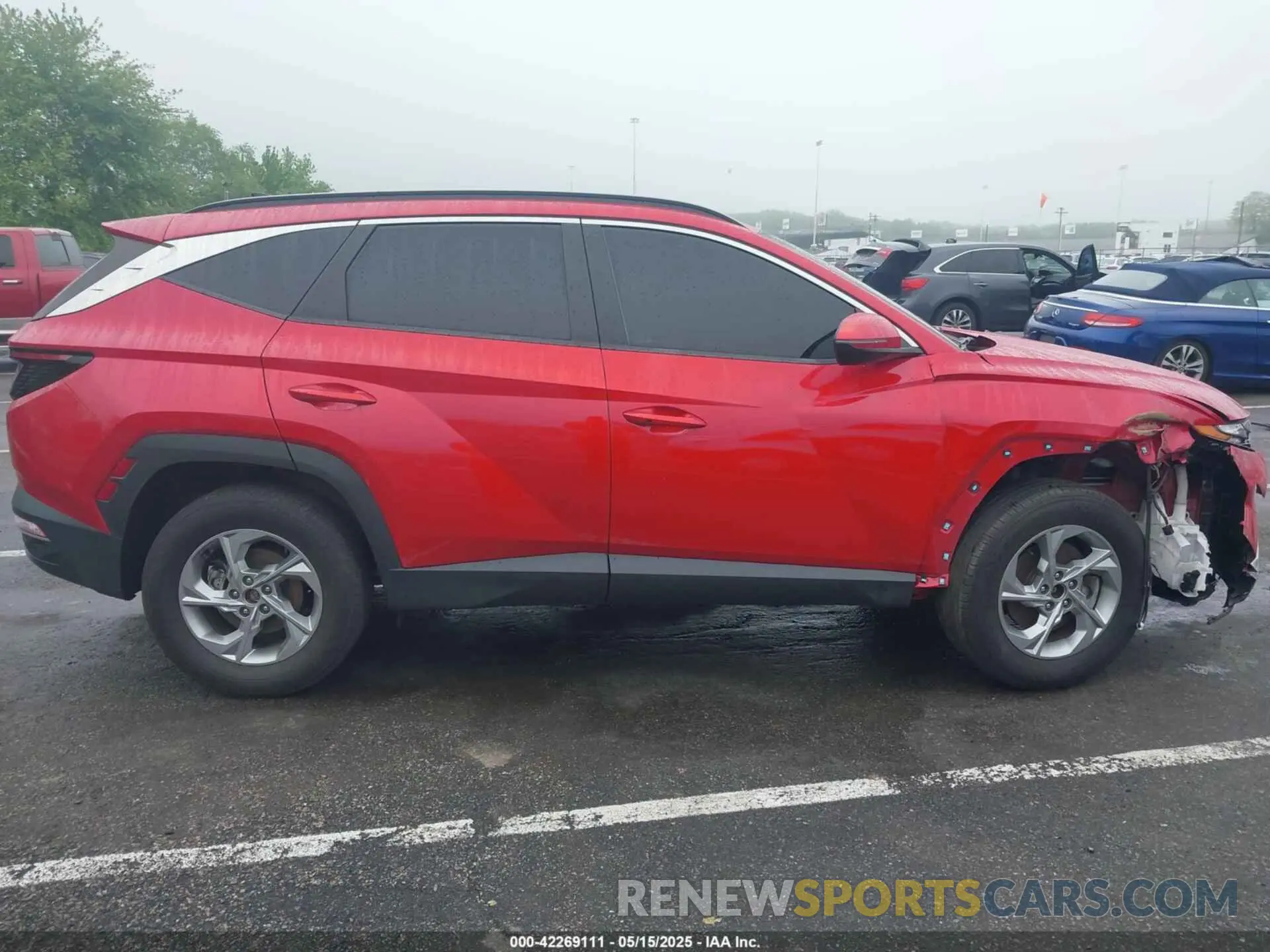 12 fotografías del automóvil dañado 5NMJBCAE2NH029856 HYUNDAI TUCSON 2022