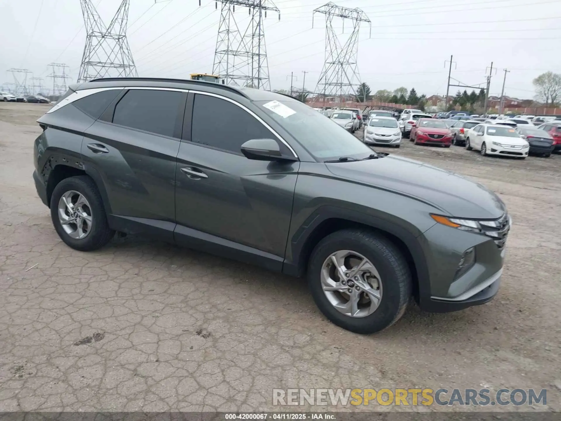 1 fotografías del automóvil dañado 5NMJBCAE2NH079544 HYUNDAI TUCSON 2022