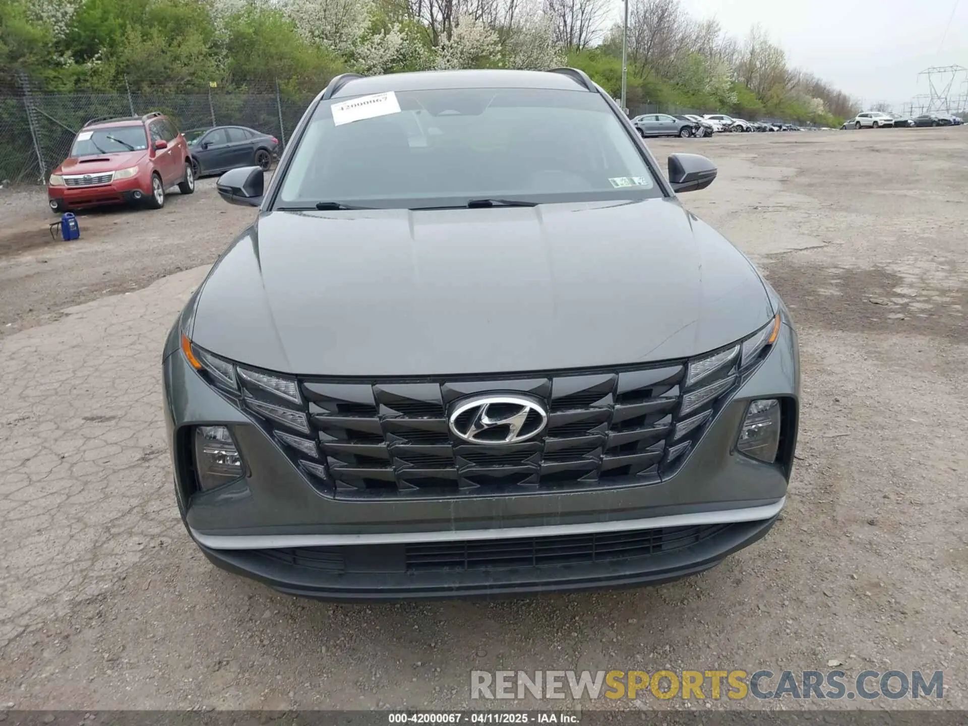 13 fotografías del automóvil dañado 5NMJBCAE2NH079544 HYUNDAI TUCSON 2022