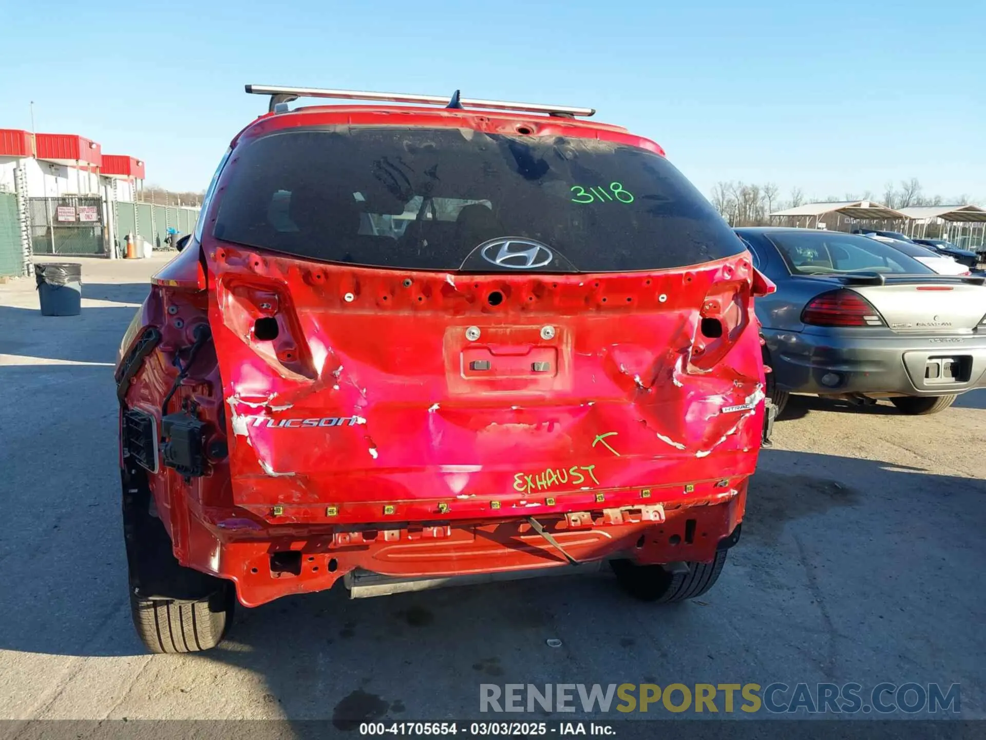 17 fotografías del automóvil dañado 5NMJBCAE2NH131089 HYUNDAI TUCSON 2022