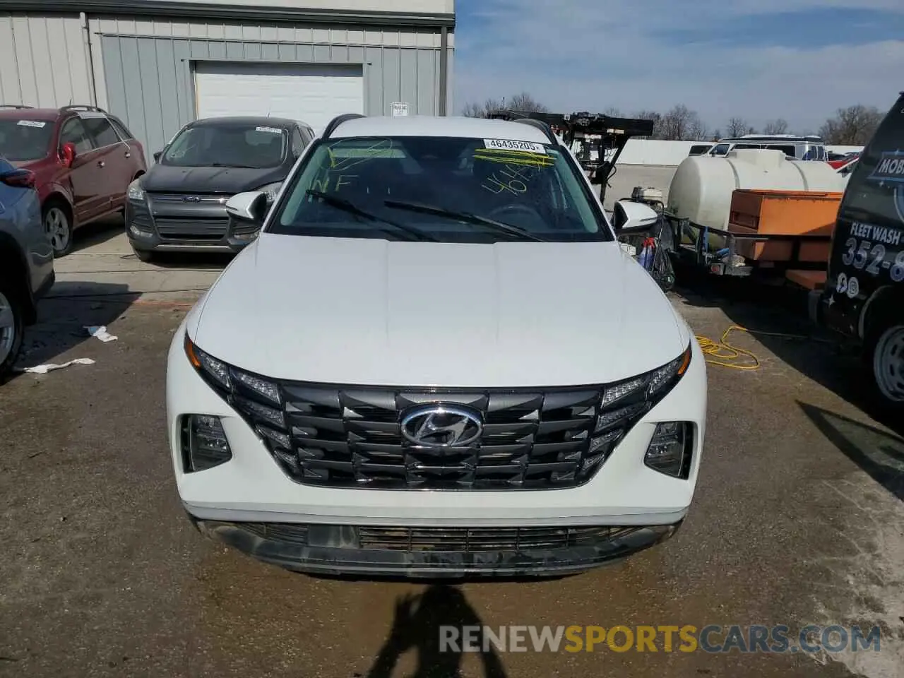 5 fotografías del automóvil dañado 5NMJBCAE2NH151827 HYUNDAI TUCSON 2022