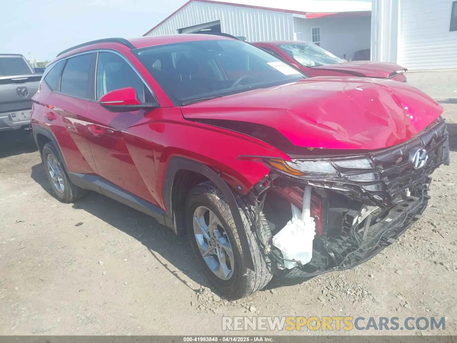1 fotografías del automóvil dañado 5NMJBCAE3NH039036 HYUNDAI TUCSON 2022