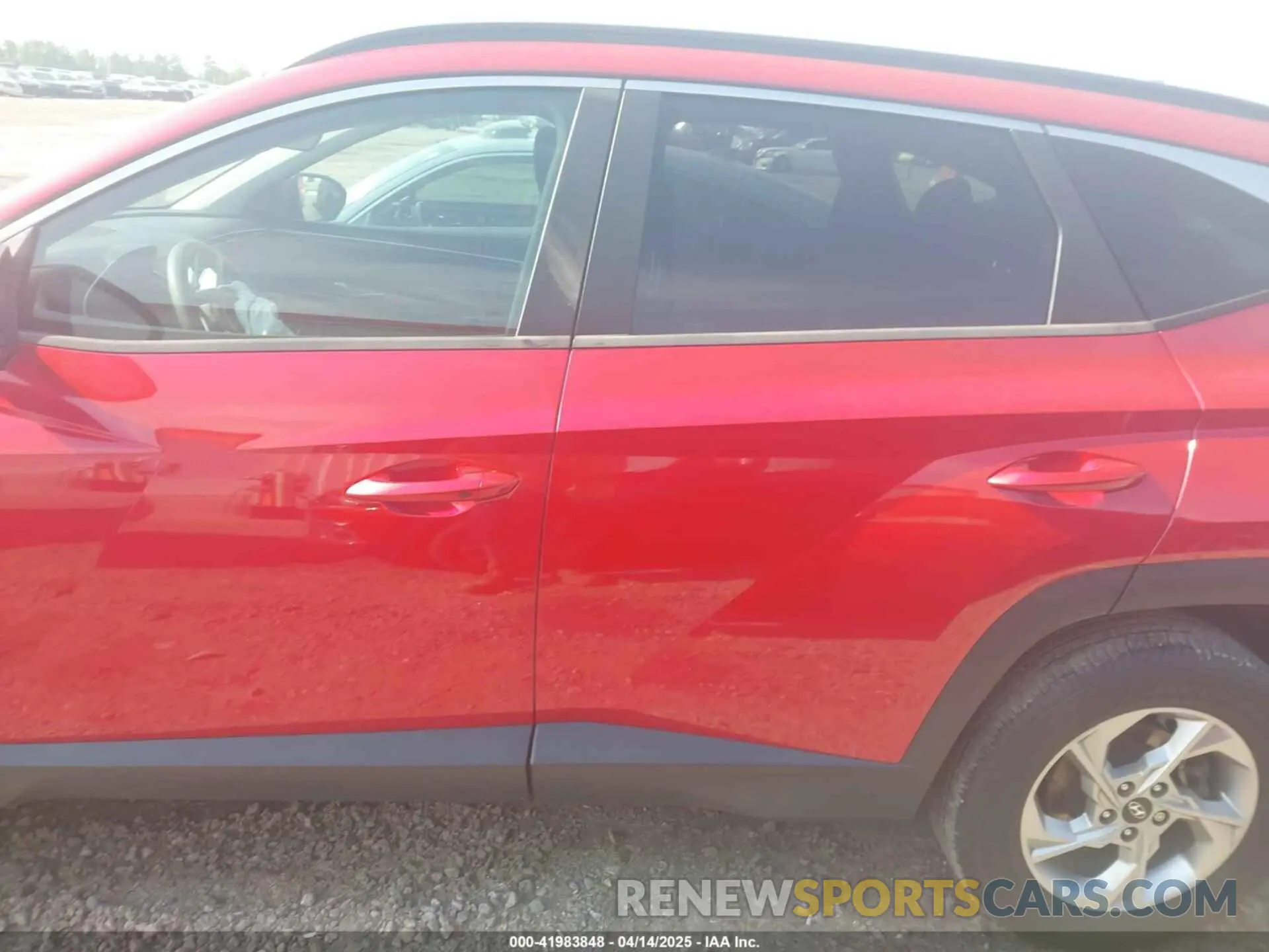 14 fotografías del automóvil dañado 5NMJBCAE3NH039036 HYUNDAI TUCSON 2022