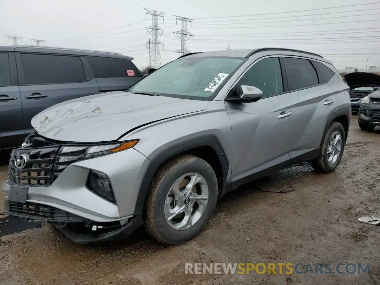 1 fotografías del automóvil dañado 5NMJBCAE3NH085675 HYUNDAI TUCSON 2022
