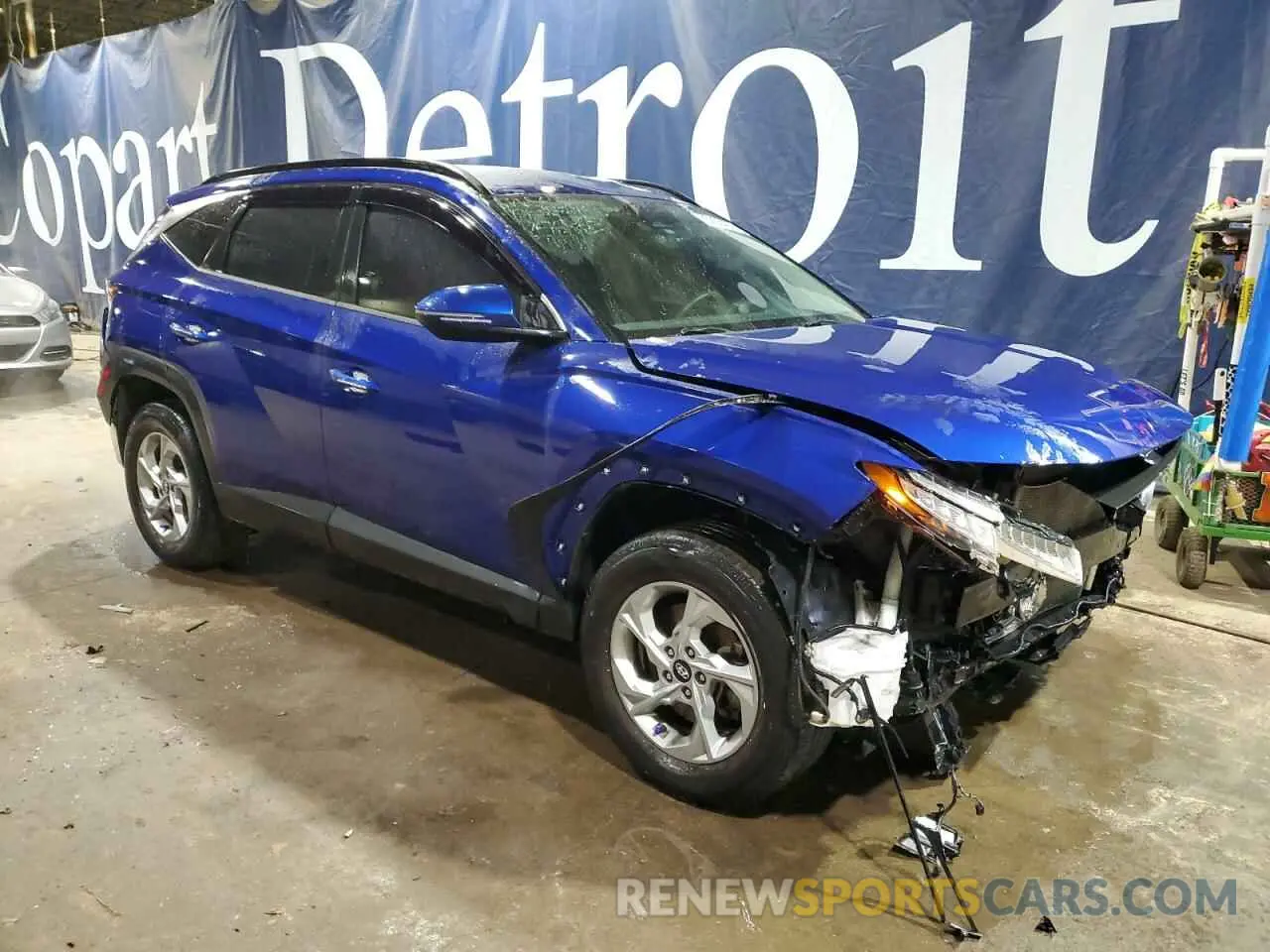 4 fotografías del automóvil dañado 5NMJBCAE4NH016803 HYUNDAI TUCSON 2022