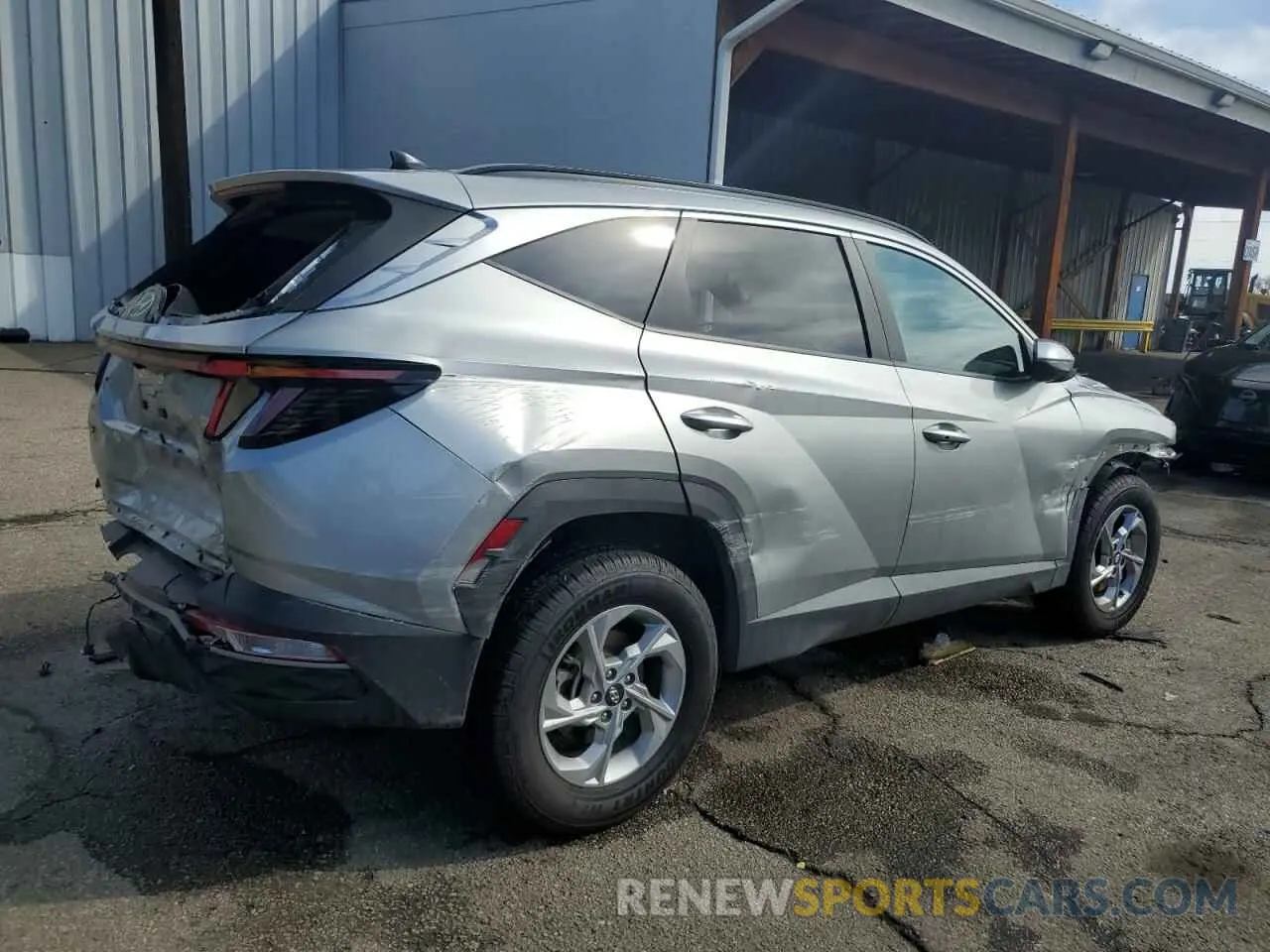 3 fotografías del automóvil dañado 5NMJBCAE4NH071266 HYUNDAI TUCSON 2022
