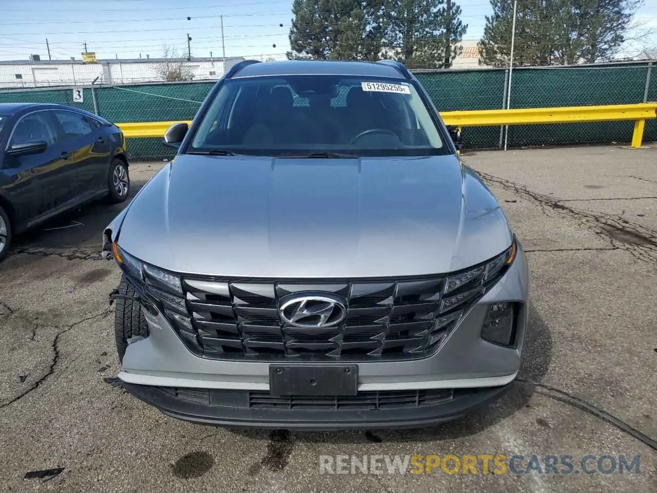 5 fotografías del automóvil dañado 5NMJBCAE4NH071266 HYUNDAI TUCSON 2022