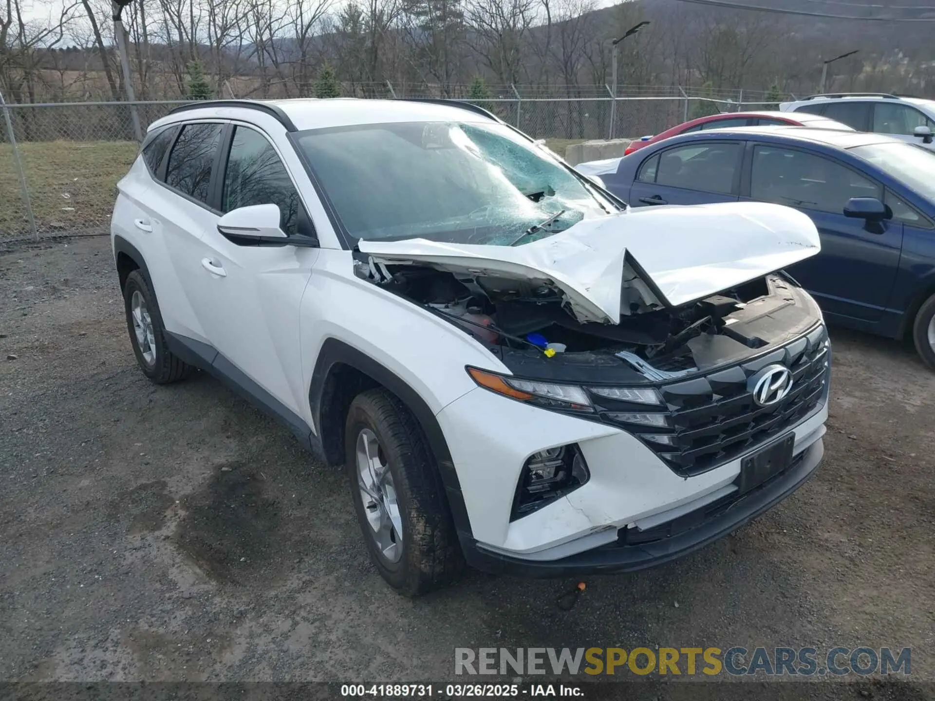 1 fotografías del automóvil dañado 5NMJBCAE4NH124578 HYUNDAI TUCSON 2022
