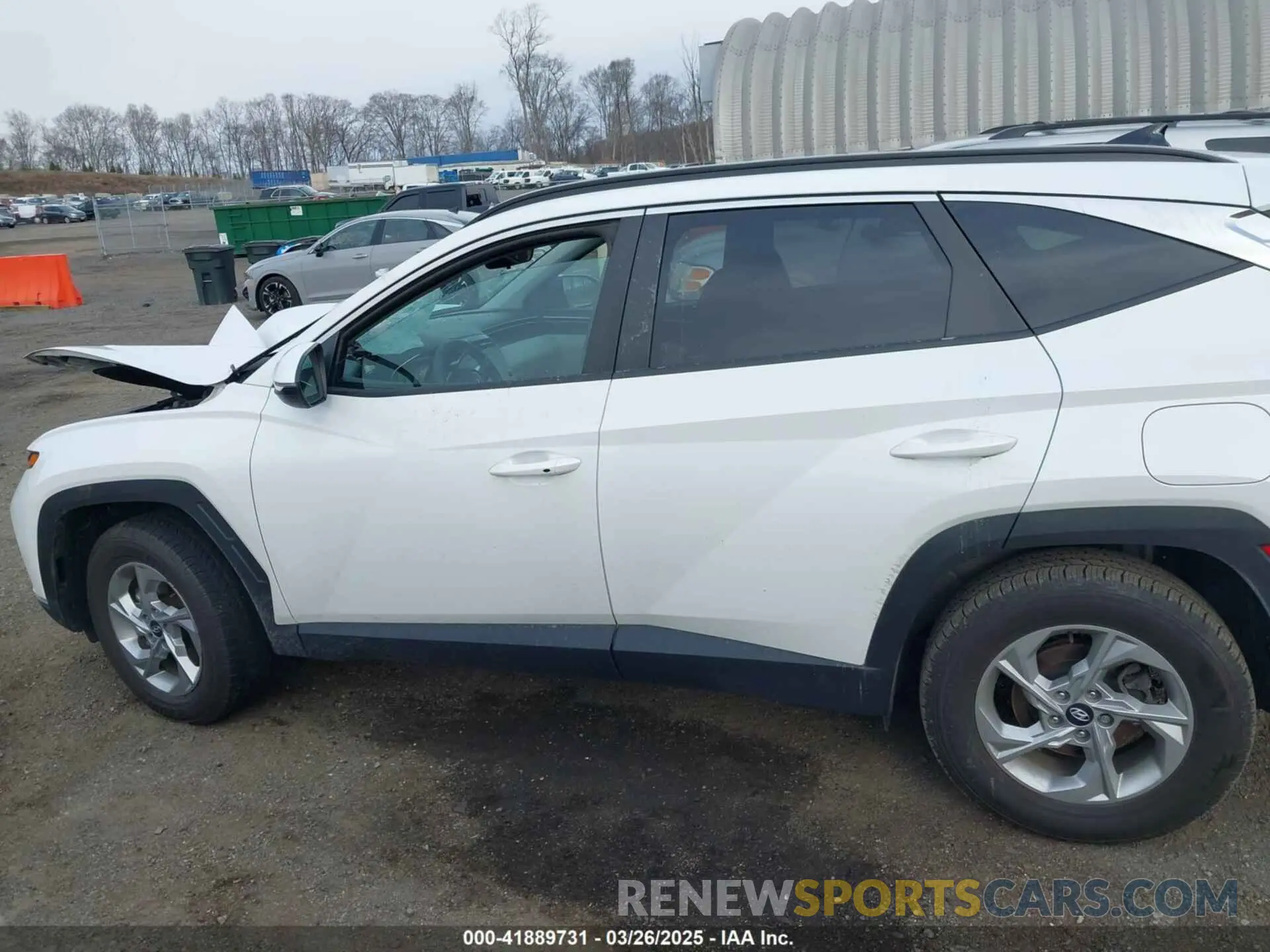 14 fotografías del automóvil dañado 5NMJBCAE4NH124578 HYUNDAI TUCSON 2022