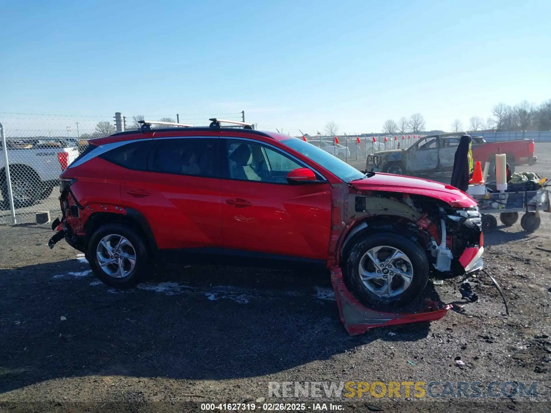 13 fotografías del automóvil dañado 5NMJBCAE4NH150193 HYUNDAI TUCSON 2022