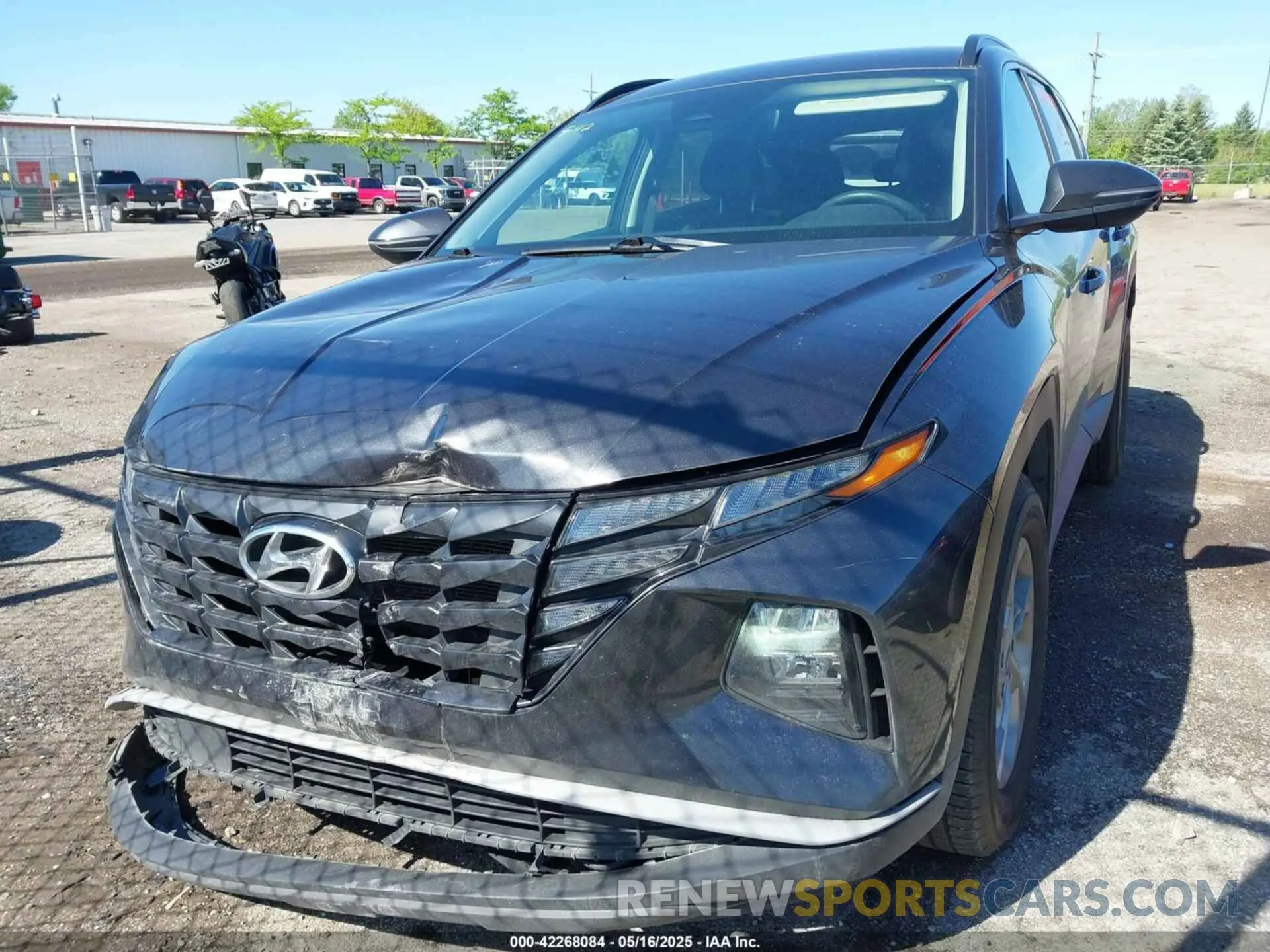 12 fotografías del automóvil dañado 5NMJBCAE5NH026269 HYUNDAI TUCSON 2022