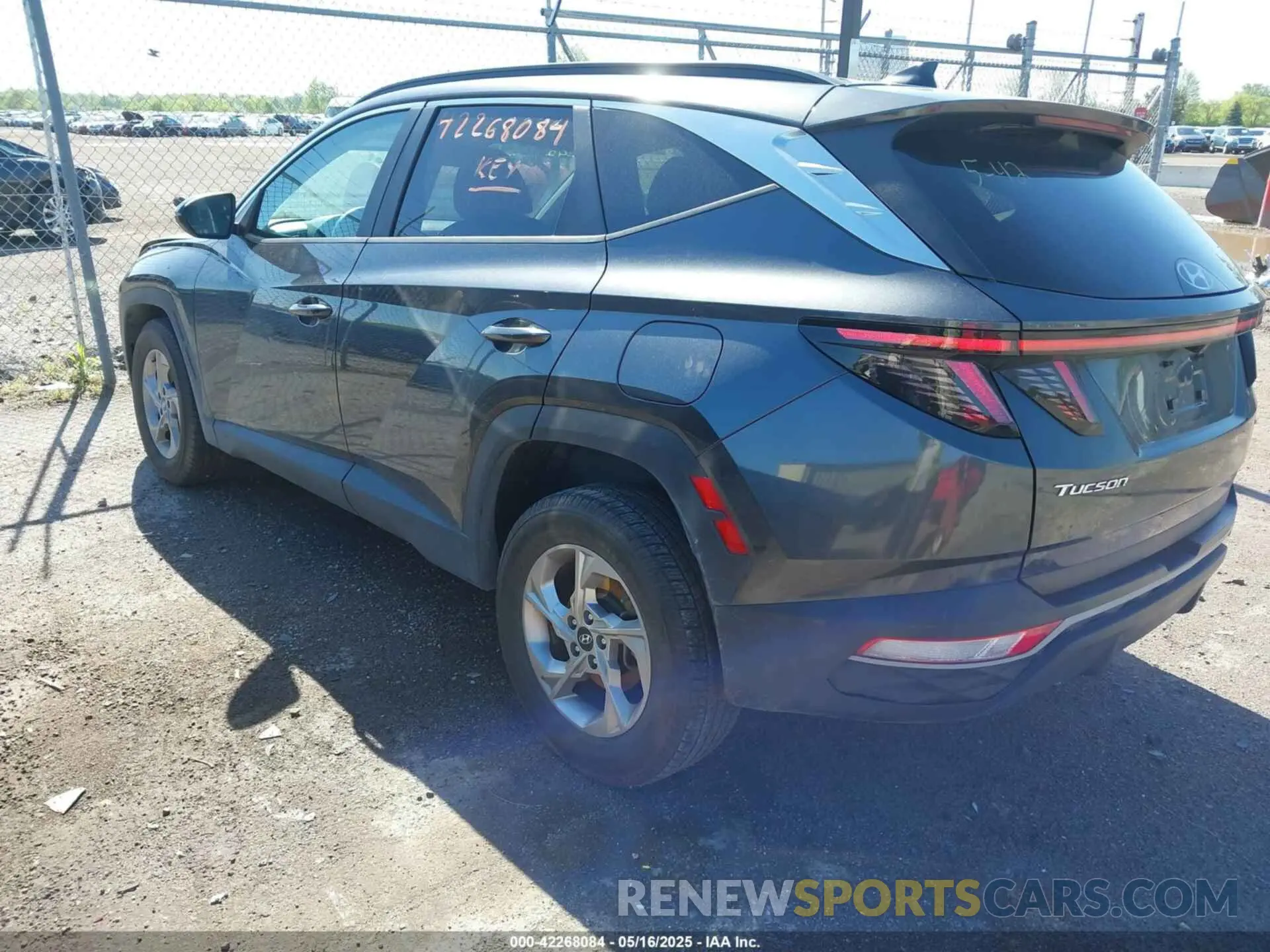 3 fotografías del automóvil dañado 5NMJBCAE5NH026269 HYUNDAI TUCSON 2022