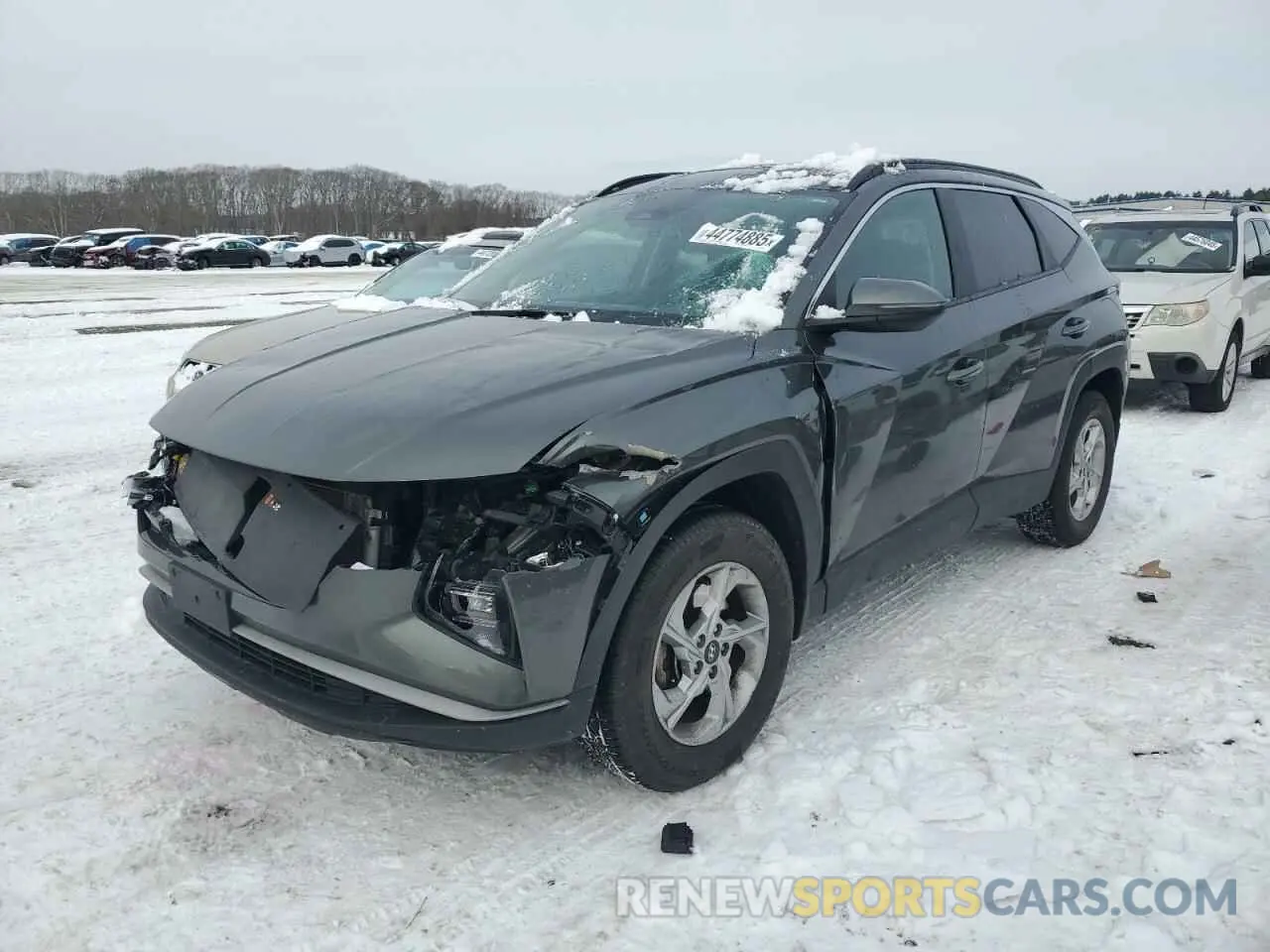 1 fotografías del automóvil dañado 5NMJBCAE5NH154804 HYUNDAI TUCSON 2022