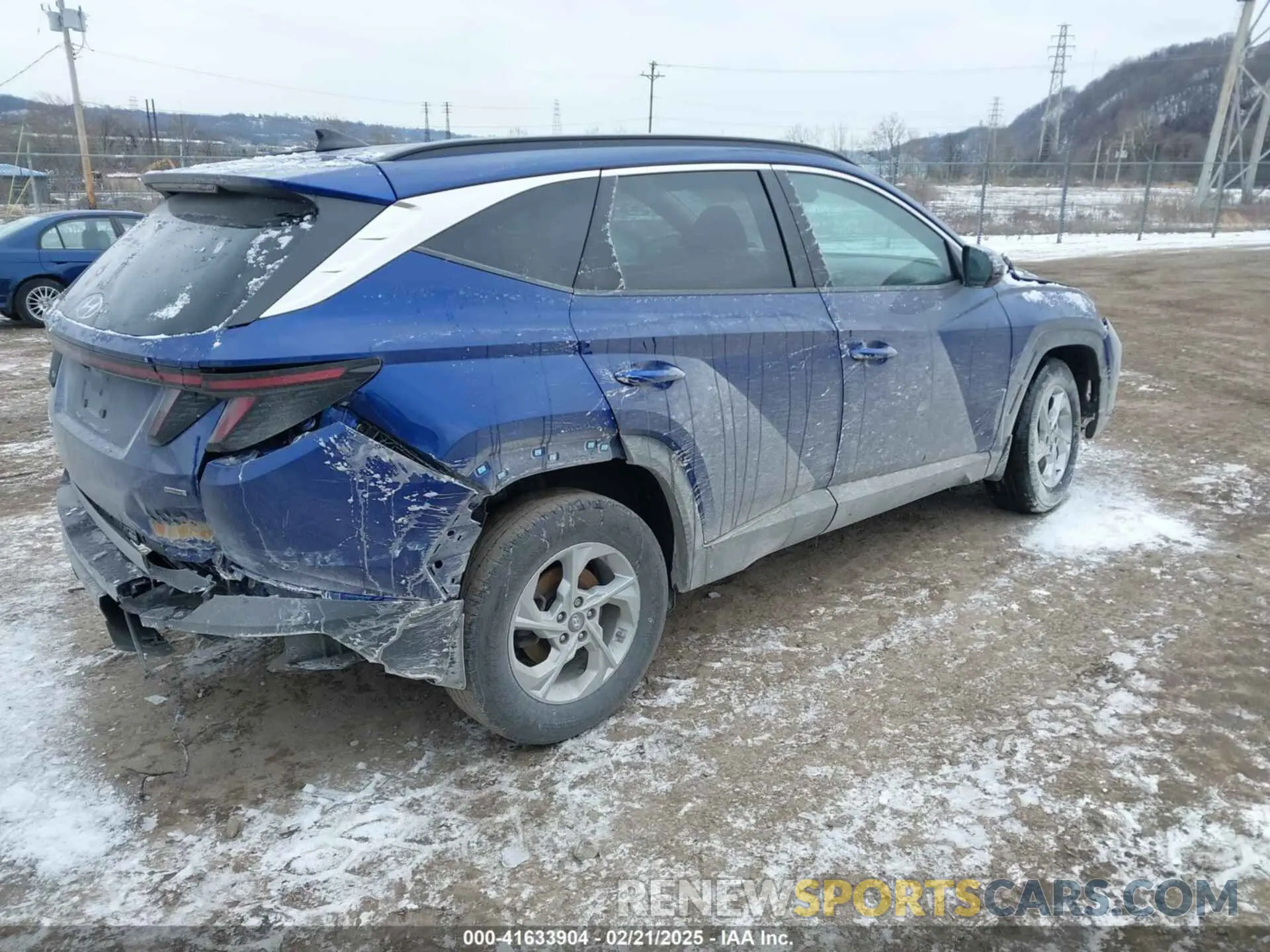 4 fotografías del automóvil dañado 5NMJBCAE6NH156836 HYUNDAI TUCSON 2022