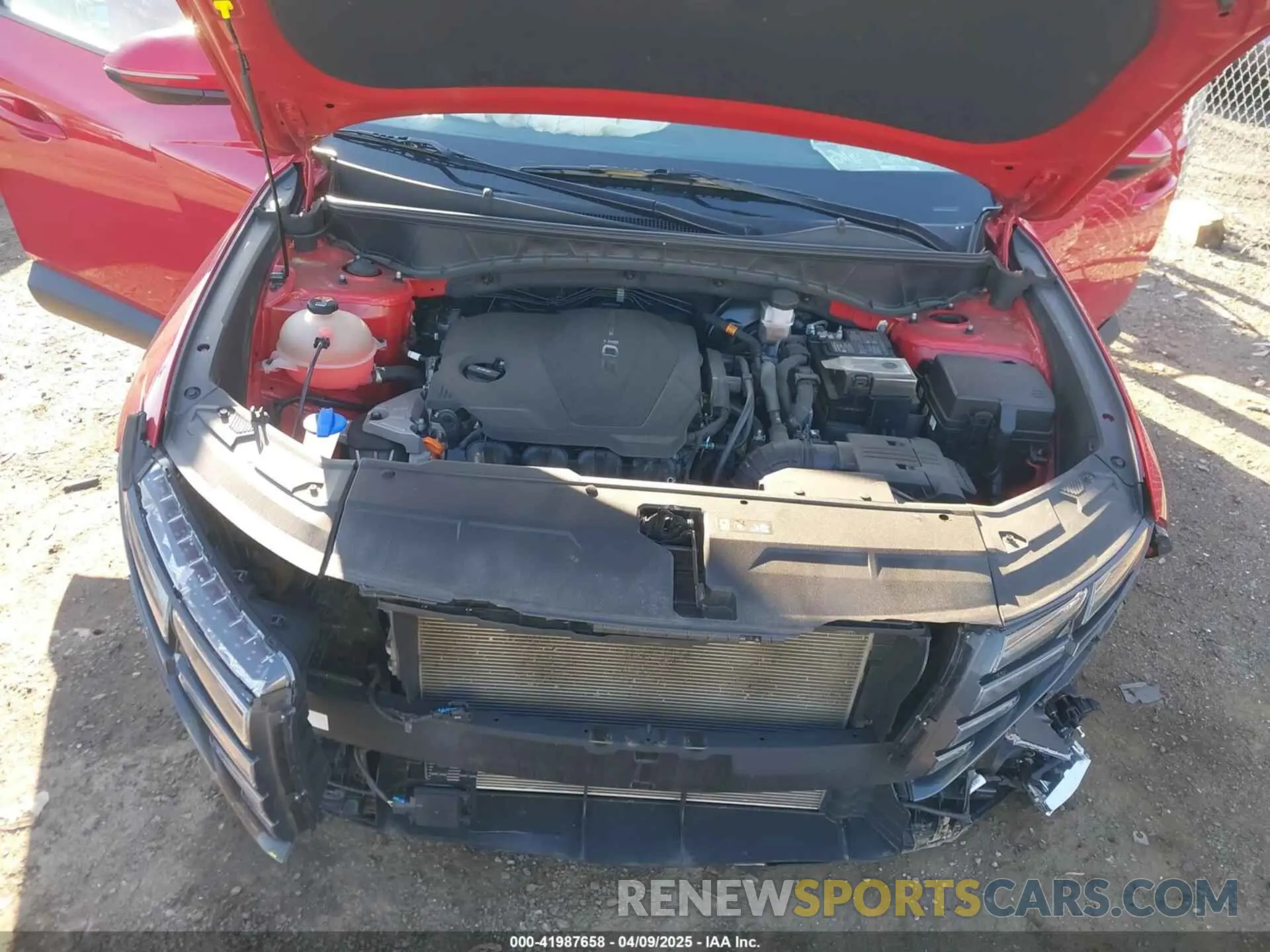 10 fotografías del automóvil dañado 5NMJBCAE7NH069348 HYUNDAI TUCSON 2022
