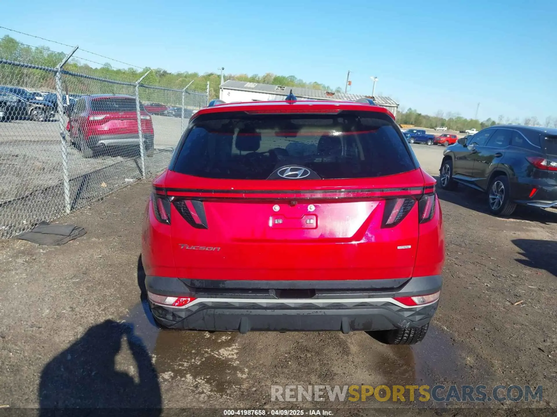 16 fotografías del automóvil dañado 5NMJBCAE7NH069348 HYUNDAI TUCSON 2022