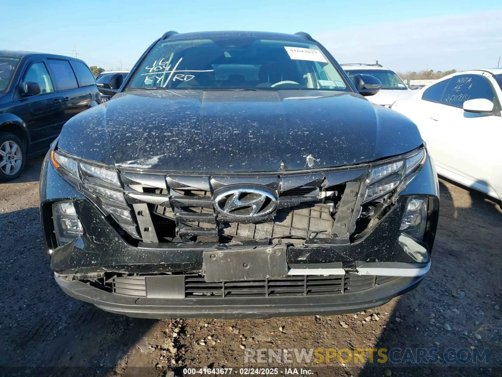 12 fotografías del automóvil dañado 5NMJBCAE7NH094704 HYUNDAI TUCSON 2022