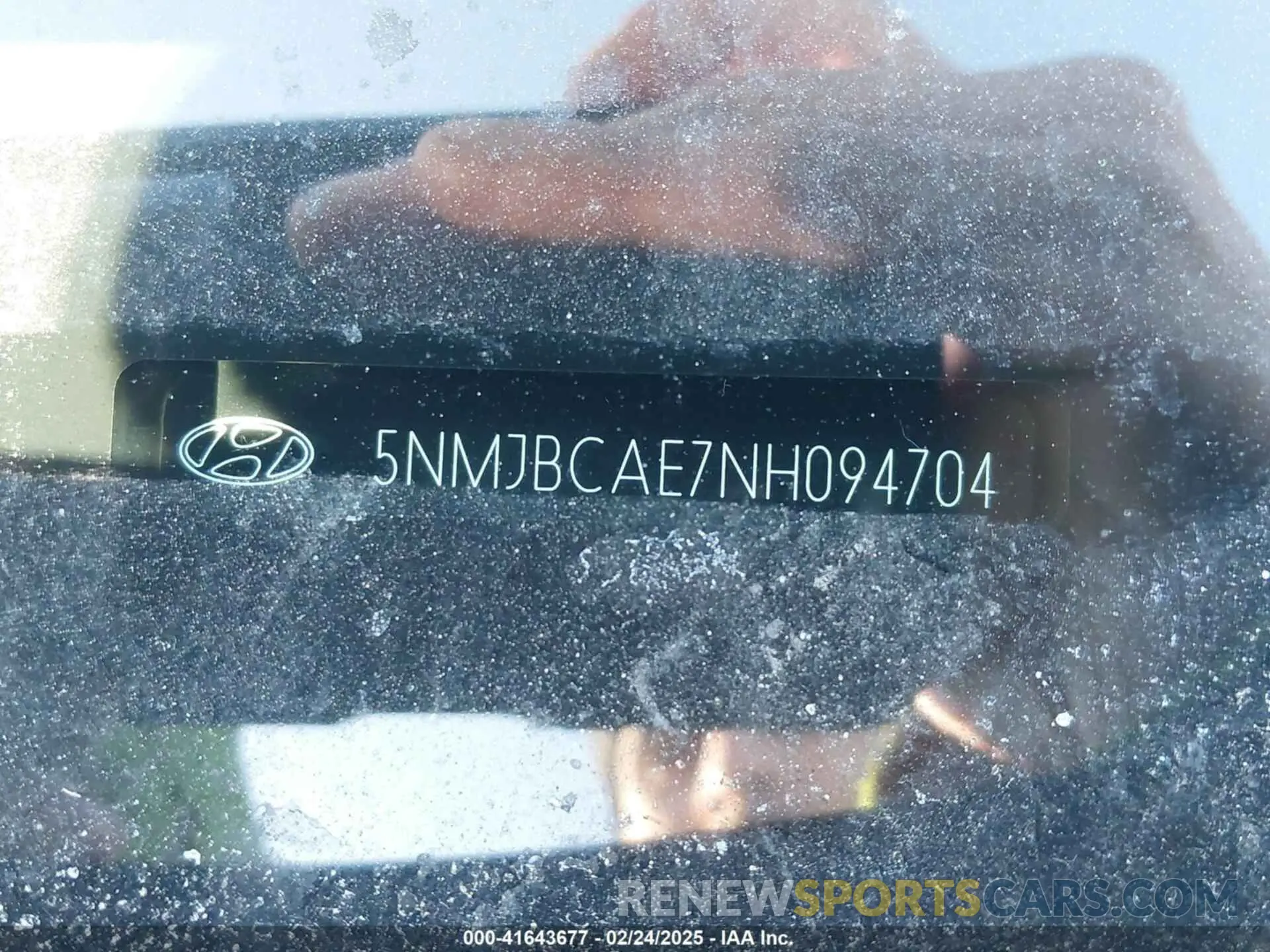 17 fotografías del automóvil dañado 5NMJBCAE7NH094704 HYUNDAI TUCSON 2022