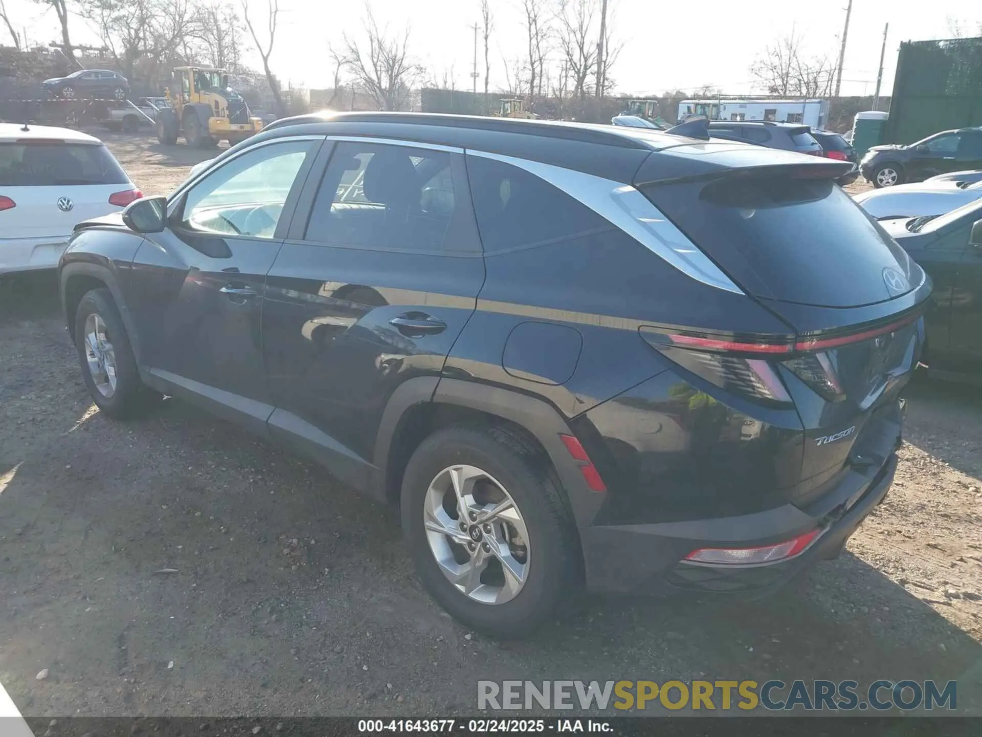 3 fotografías del automóvil dañado 5NMJBCAE7NH094704 HYUNDAI TUCSON 2022