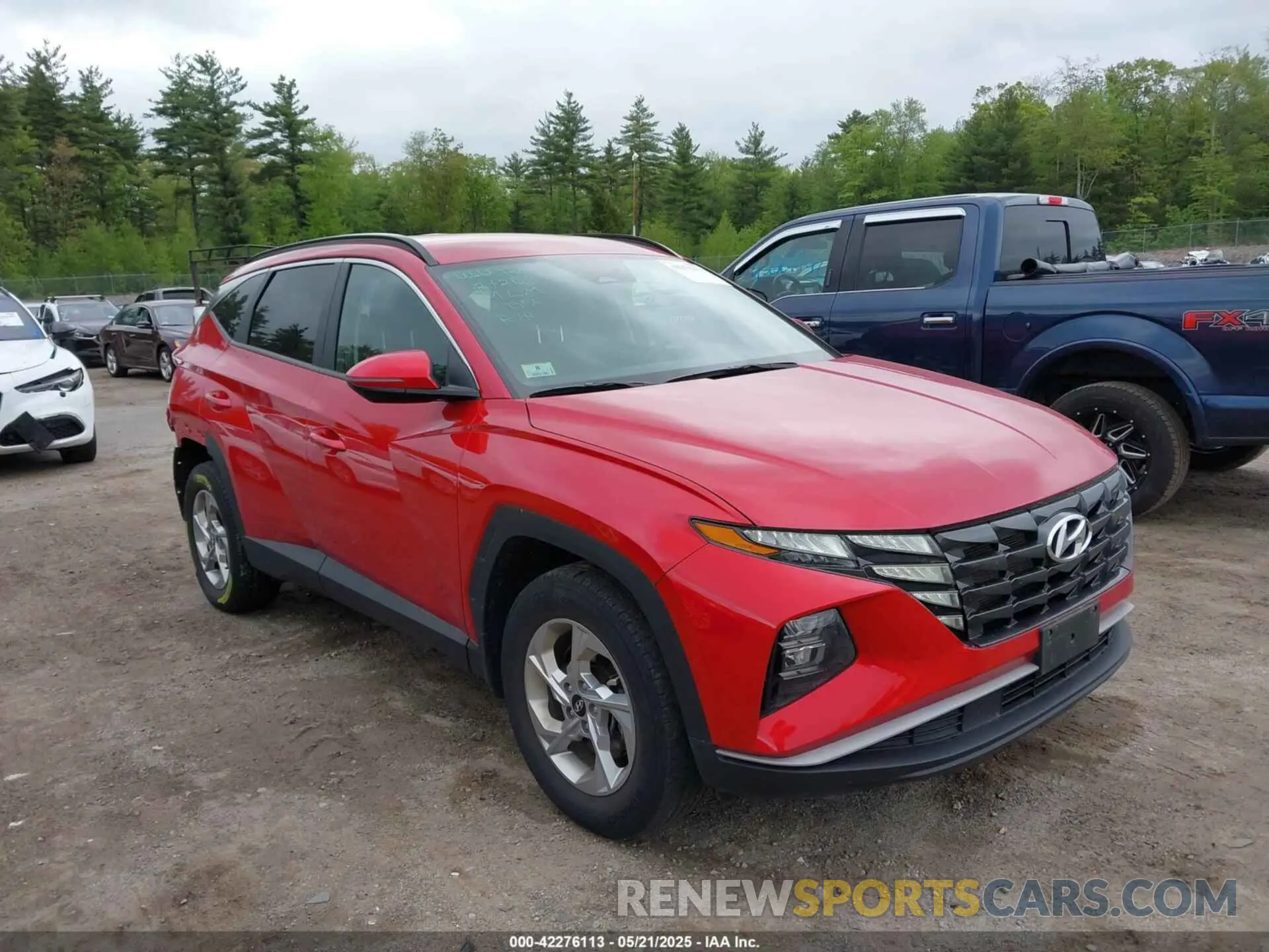 1 fotografías del automóvil dañado 5NMJBCAE7NH143920 HYUNDAI TUCSON 2022
