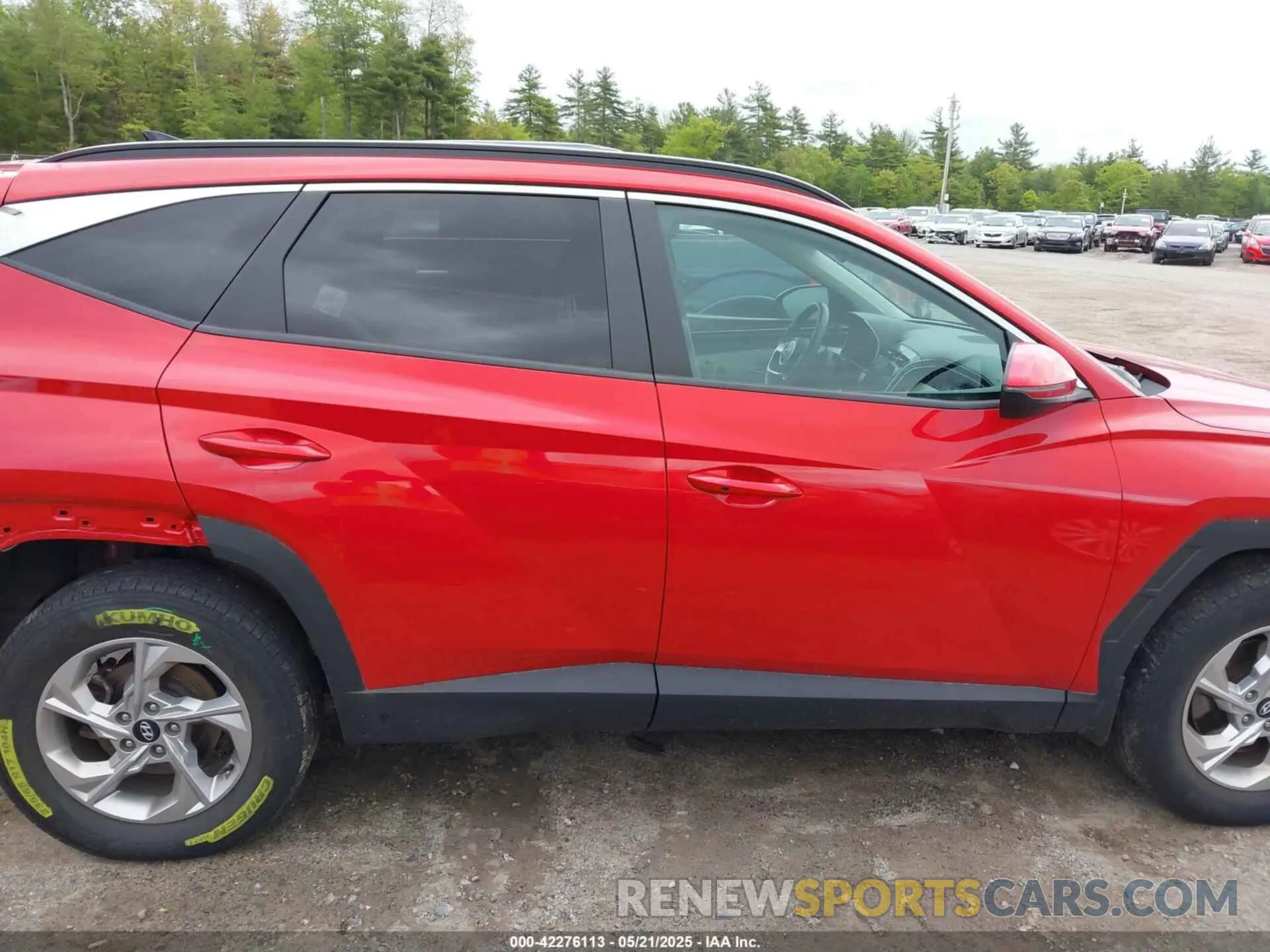 14 fotografías del automóvil dañado 5NMJBCAE7NH143920 HYUNDAI TUCSON 2022
