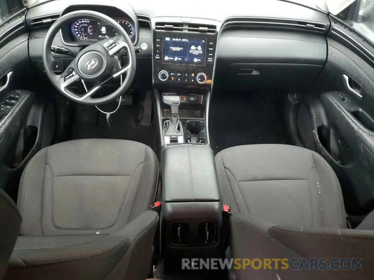 8 fotografías del automóvil dañado 5NMJBCAE8NH086319 HYUNDAI TUCSON 2022